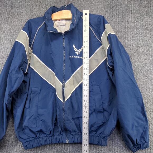 JWOD Skilcraft Men's USAF US Air Force Jacket Blue Size S Short Embroidered Logo - Picture 12 of 14